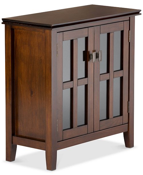 Simpli Home Bellevue Low Storage Cabinet Reviews Furniture
