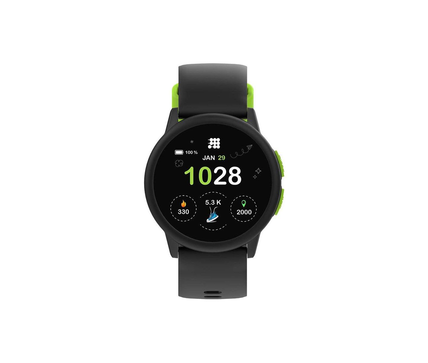 Часы Cubitt Hero Gen 4 Smart Watch, Apple Find My & Android Find Hub, 1.27" IPS, IP68, Heart Rate, SpO2, Sleep Tracking, BT 5.3, цвет: Чёрный — фото 1
