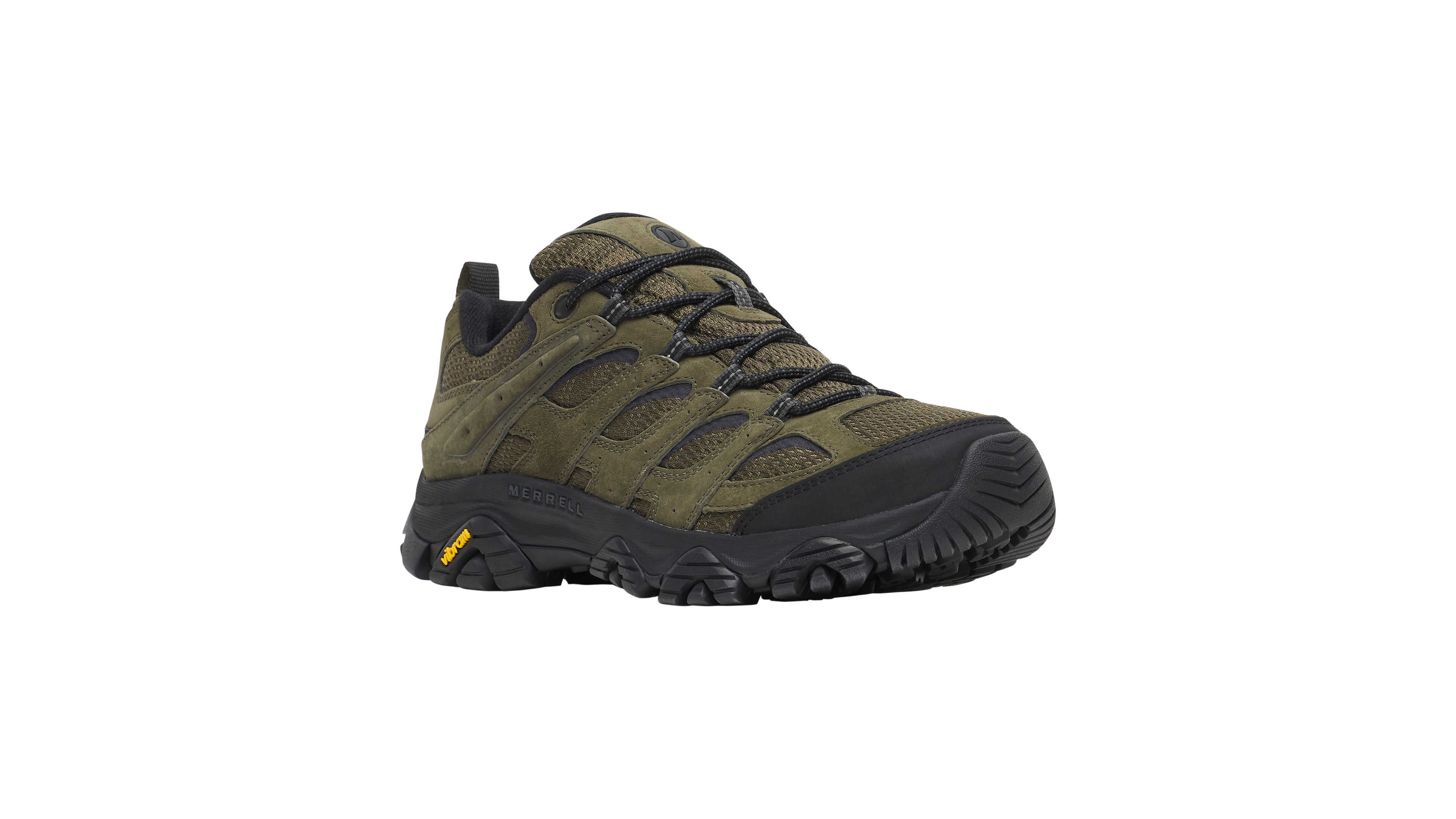 Merrell Men's Moab 3 Hiking Low-Top Vibram-Outsole Sneakers