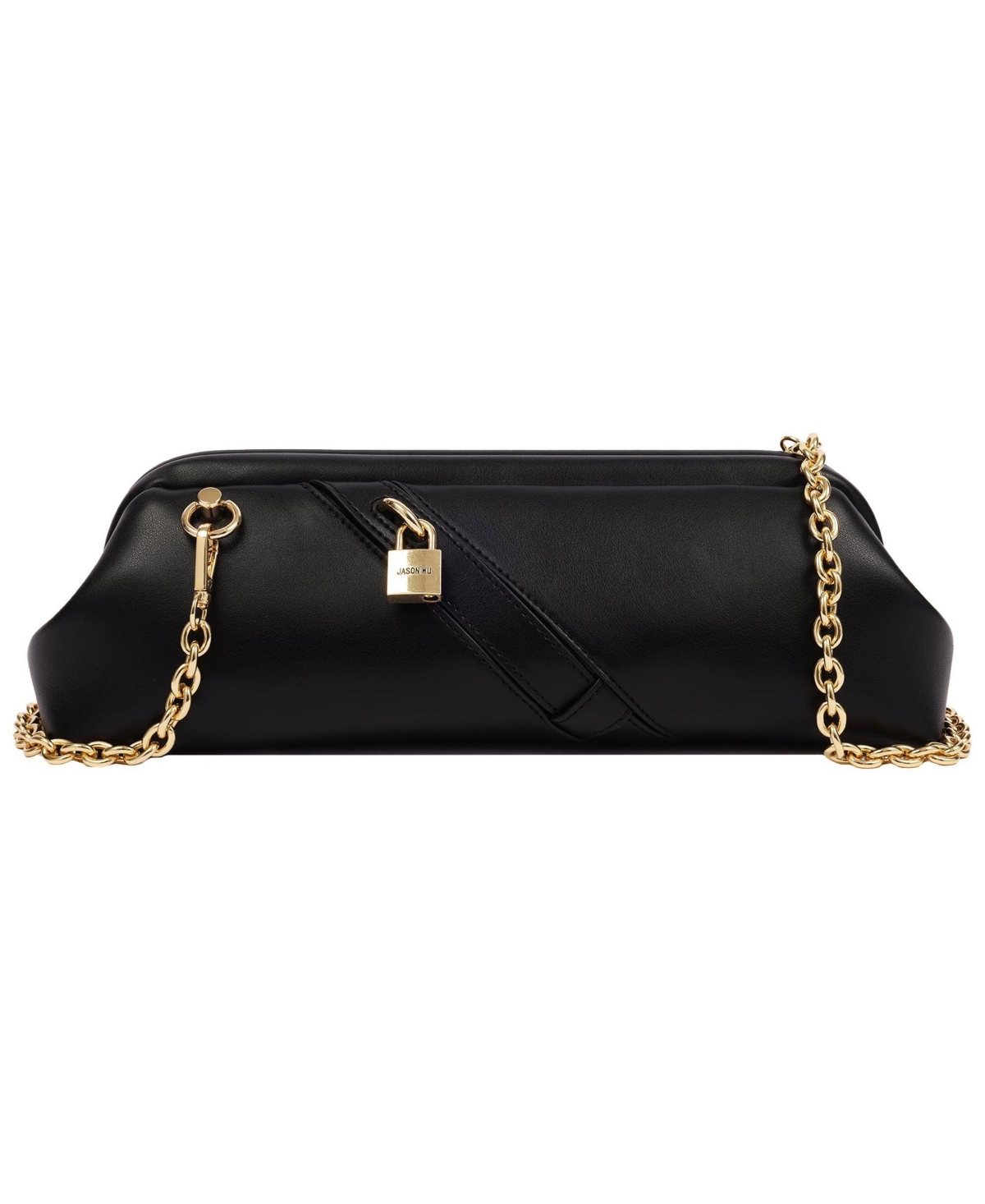 Jason Wu Women's Bloomwood Clutch with Lock Detail and Chain Strap