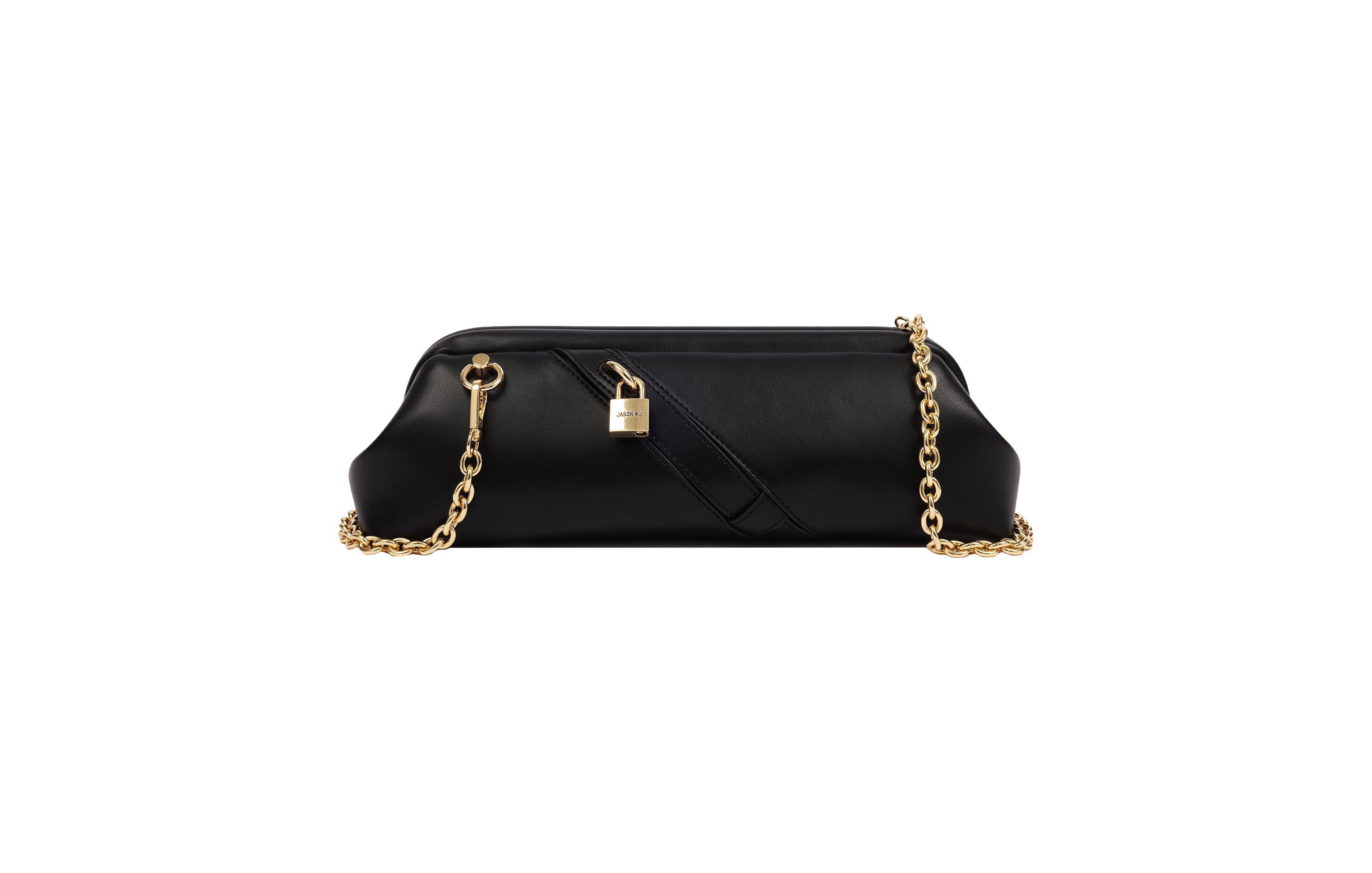 Jason Wu Women's Bloomwood Clutch with Lock Detail and Chain Strap