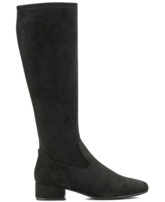 lady dress boots Easy Spirit Women's Danilyn Tall Block Heel The slouchy shaft provides