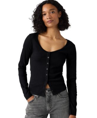 Women's Austen Button-Up Long Sleeve Top