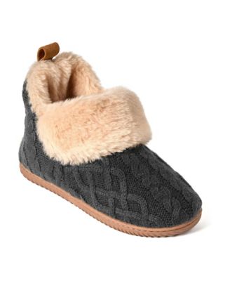 Women's Moritz Cable-Knit Round-Toe Bootie Slipper
