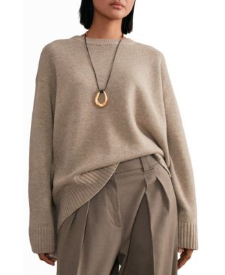 Women's Ella Drop-Shoulder Wool-Cashmere Blend Sweater