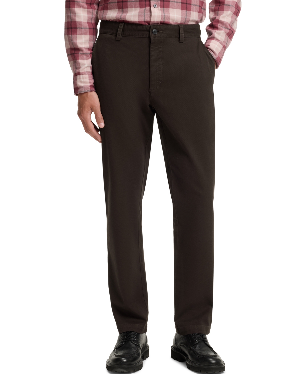 Boss by Hugo Men's Slim-Fit Stretch Straight-Leg Cotton-Blend Chino Pants