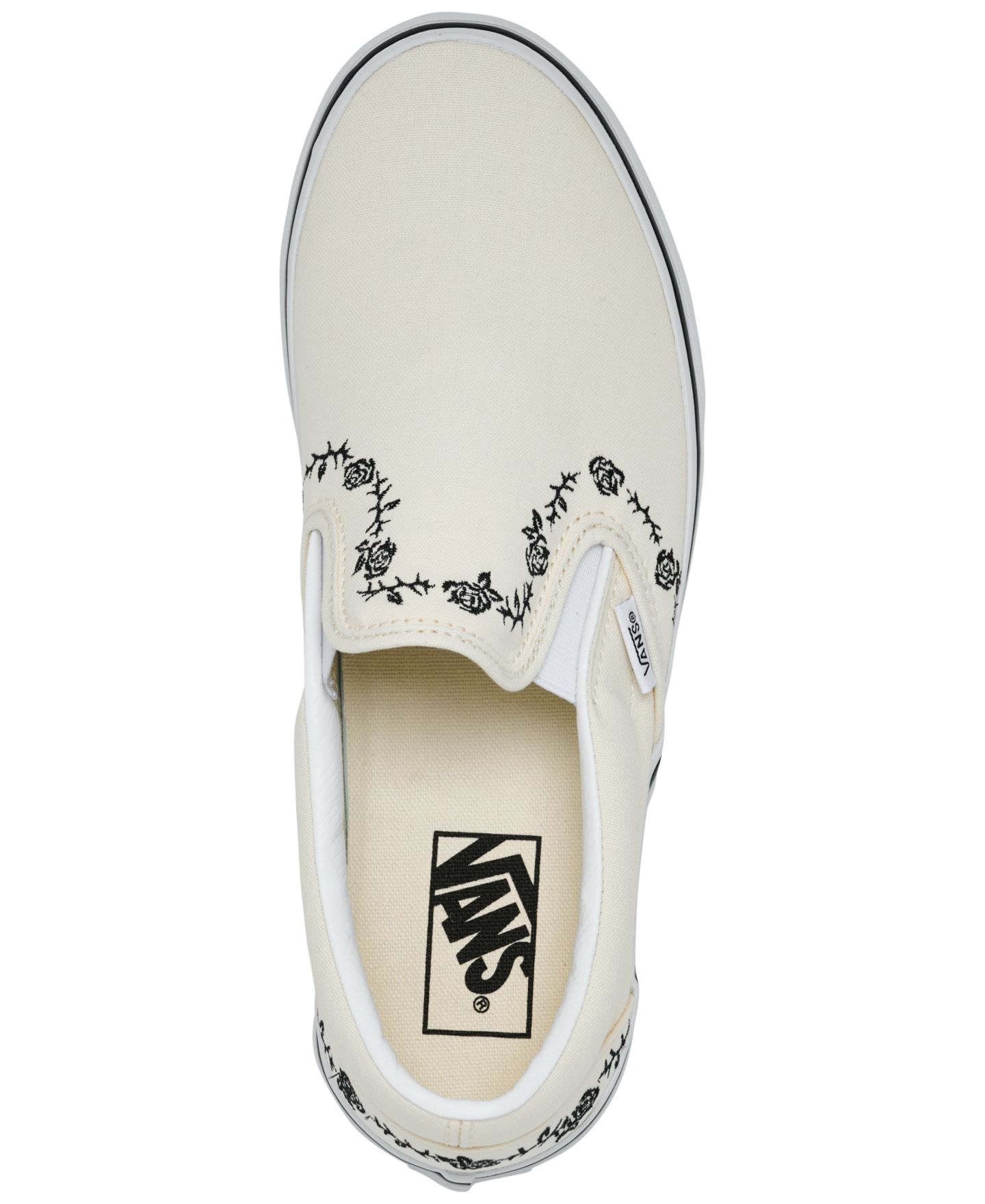Женские кроссовки Vans Classic Slip-On Canvas, цвет: Розовый — фото 5