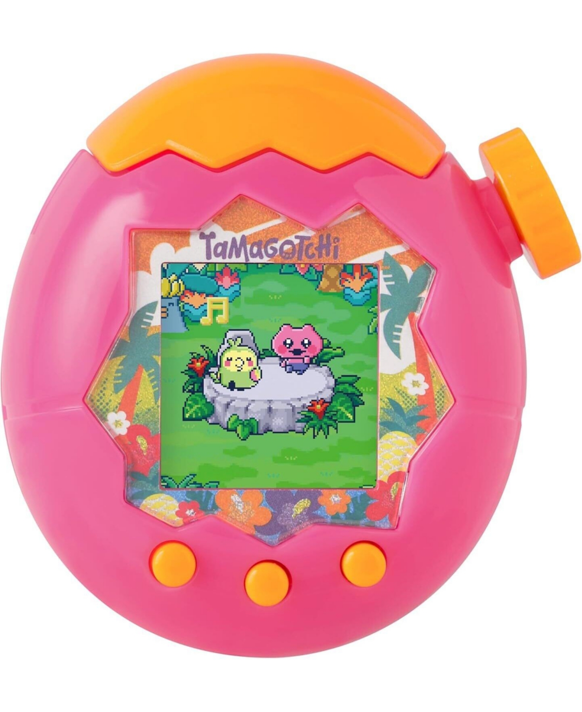 Bandai Tamagotchi Paradise Orange Tropics Electronic Game