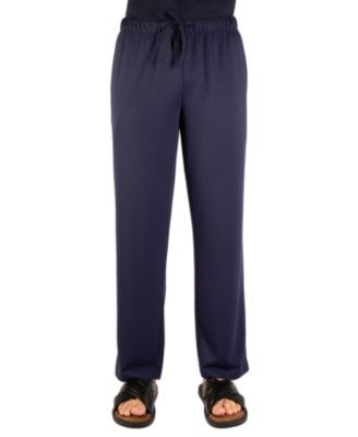 Men's French Terry Elastic-Drawstring Waistband Pants