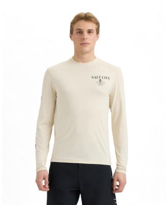Men's Boneyard Long-Sleeve Graphic Crewneck T-Shirt