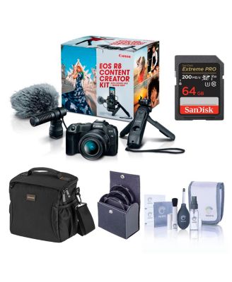 EOS R8 4K 60p Full-Frame Content Creator Kit
