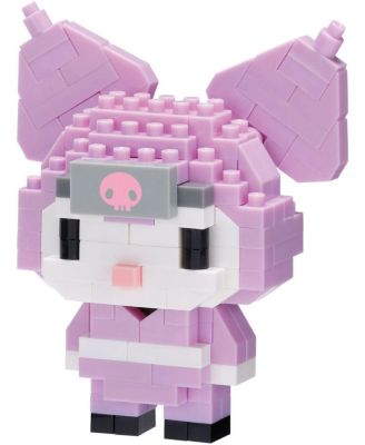 Nanoblock Sanrio Kuromi Ninja 160-Piece Building Set, Ages 12+