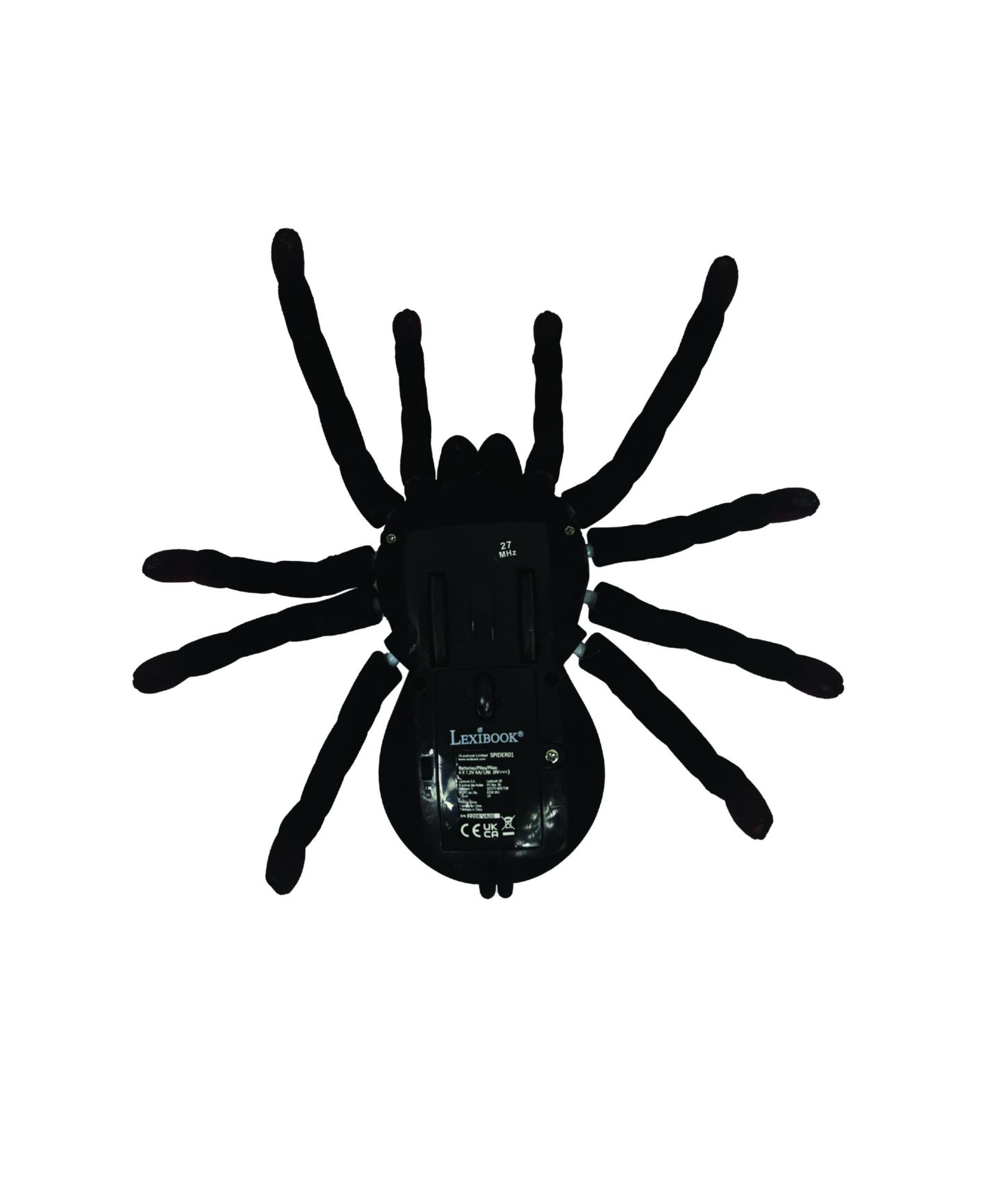 Детская игрушка Lexibook Power Tarentula RC Realistic Remote-Controlled Tarantula with Light Effects, цвет: Чёрный — фото 4