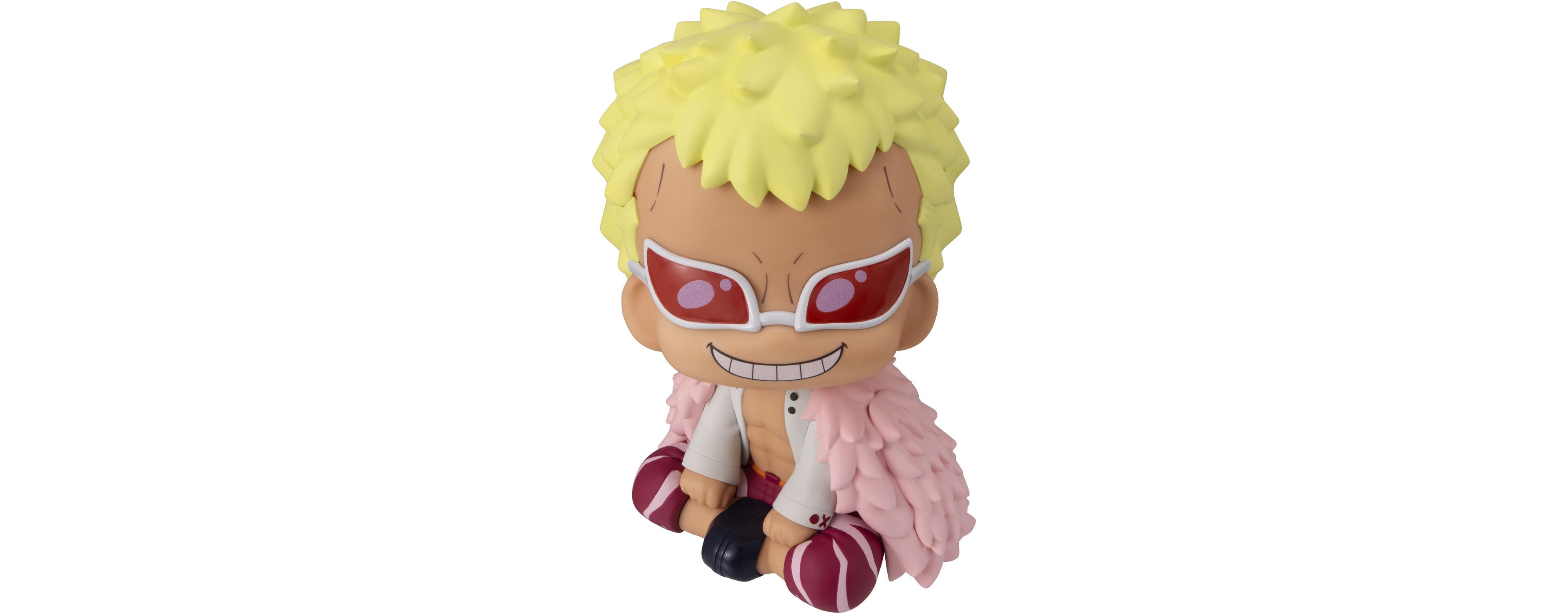 Bandai Donquixote Doflamingo Lookup 4.9" Vinyl Figure, 14 Years & Up