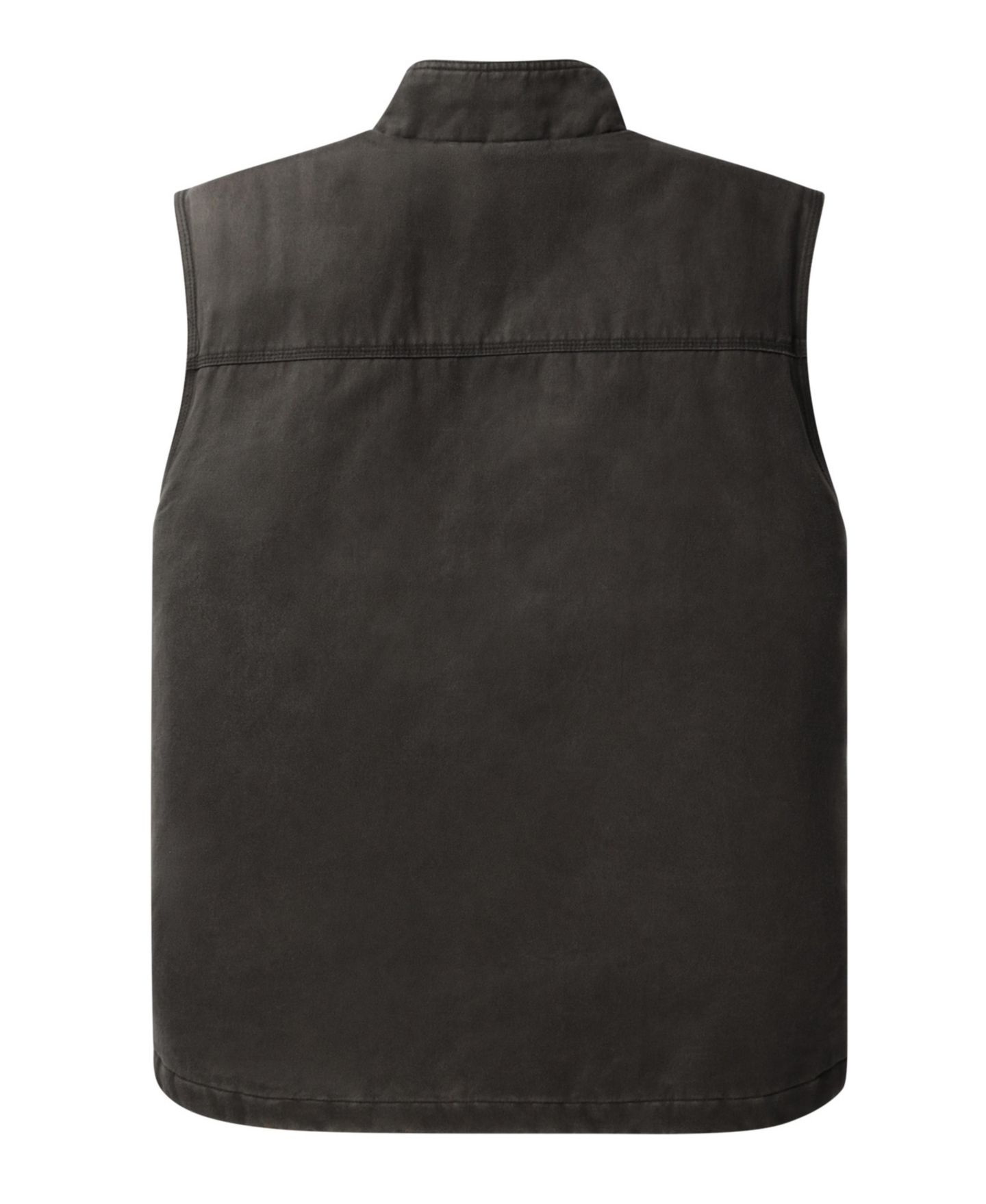 Мужской жилет Legendary Whitetails Big & Tall Journeyman Plaid Lined Water Resistant Vest, цвет: Tarmac — фото 4