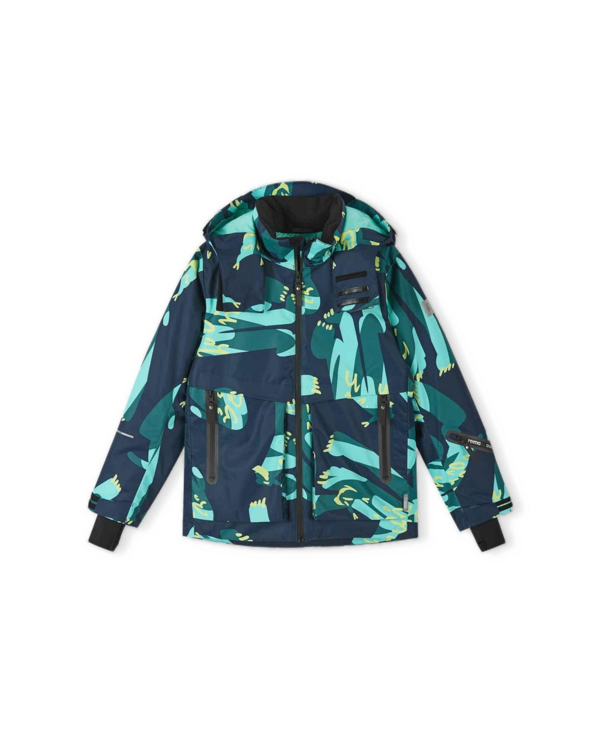 Reima Boys' and Girls' 2T-5T Tirro Waterproof Hooded Winter Jacket - Navy