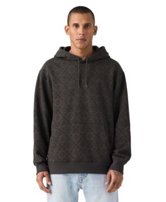 Men's Brushed Fleece Regular Fit Kangaroo Pocket Hoodie