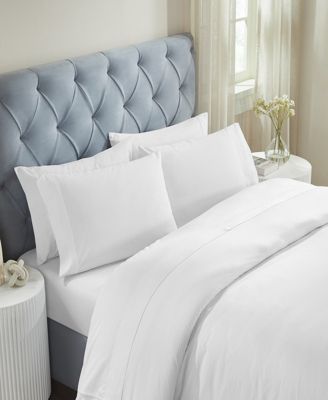 Brandon Cotton Three-Line Embroidered Deep Pocket Bed Sheet Set