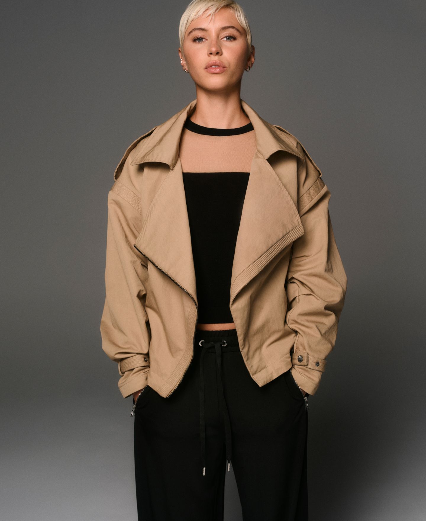 Женский свитер DKNY Crewneck Long-Sleeve Ultralight Cotton, цвет: Чёрный — фото 6