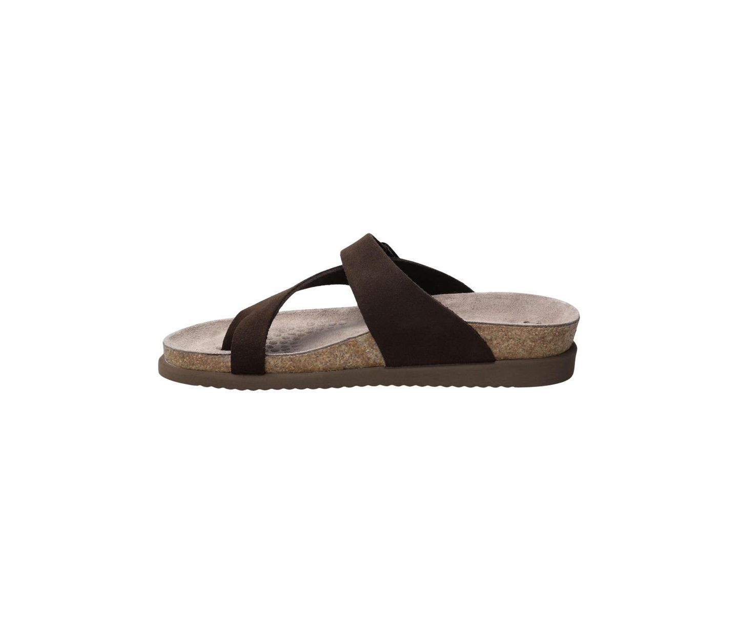 Женские сандалии Mephisto Helen Classics Suede Arch-Support, цвет: Тёмный коричневый — фото 5