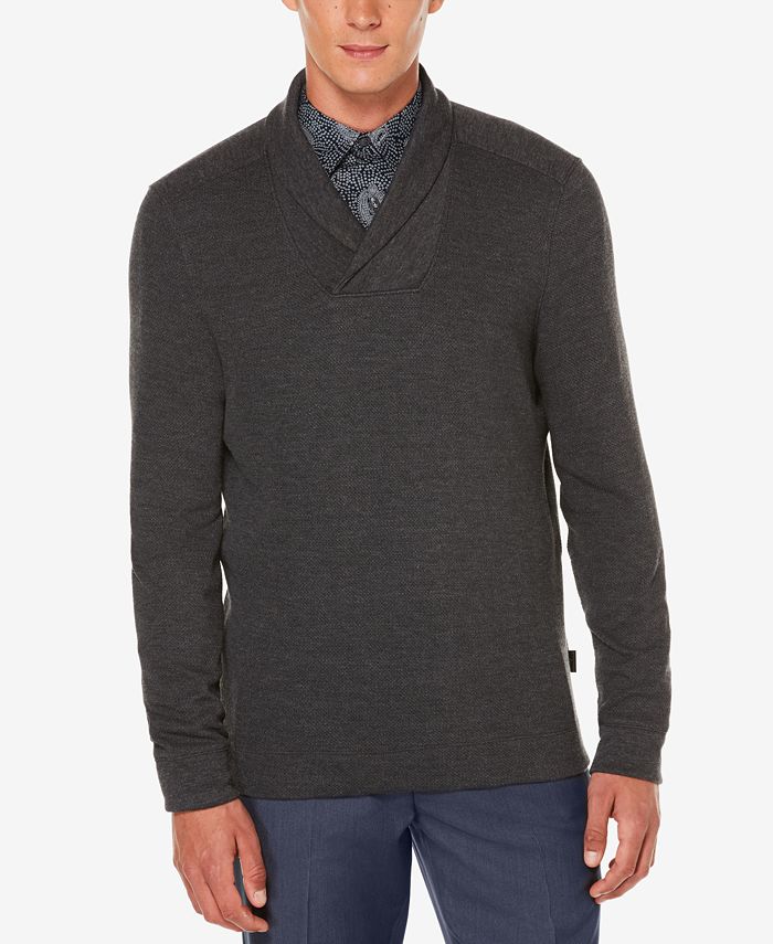 Perry Ellis Men s Almont Shawl Collar Sweater Macy s