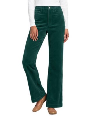 Petite High Rise Wide Leg Corduroy Pants