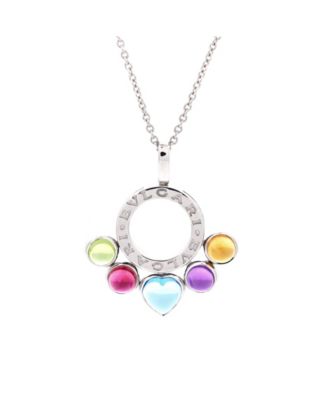 Allegra Round Pendant Necklace