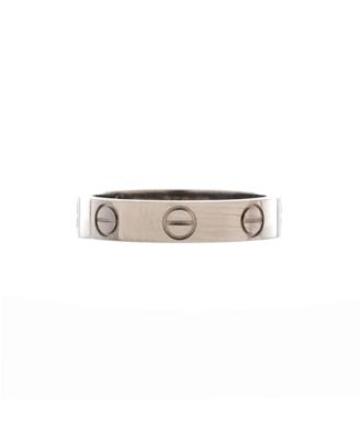 Cartier Love Wedding Band in 18K White Gold