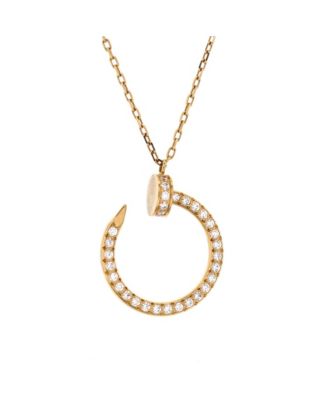 Pendant Necklace 18K Yellow Gold