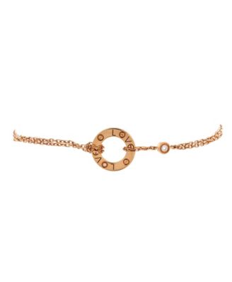 Diamond Love Bracelet (0.03 ct. t.w.) in 18K Rose Gold