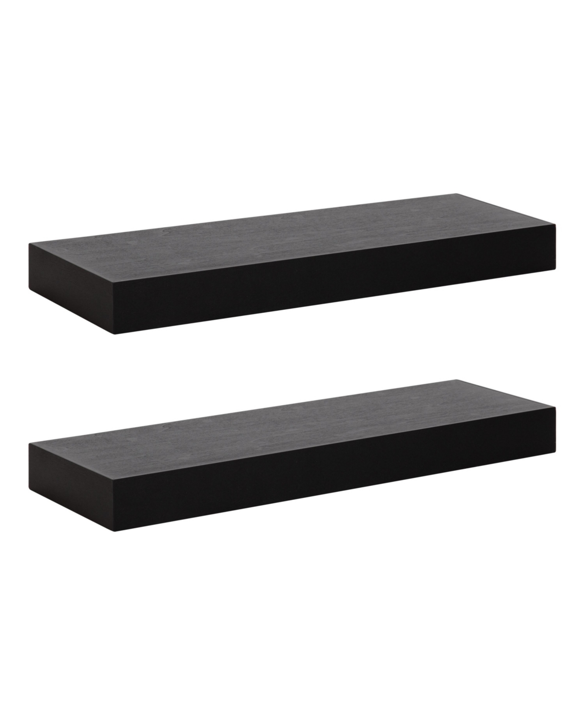 Kate and Laurel Havlock Wood Floating Shelves