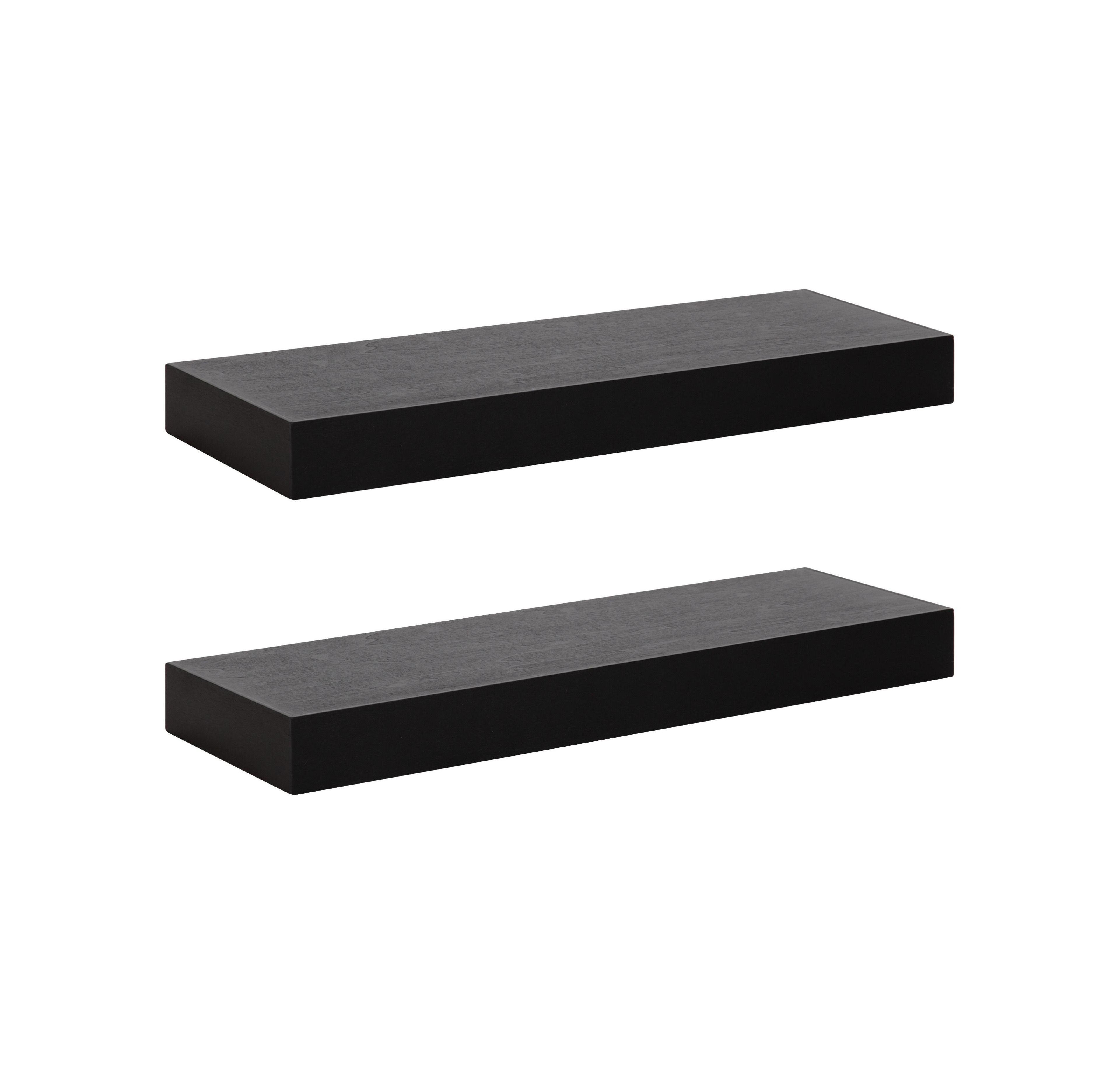 Kate and Laurel Havlock Wood Floating Shelves