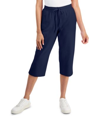 Women's Mid Rise Capri Sweatpants