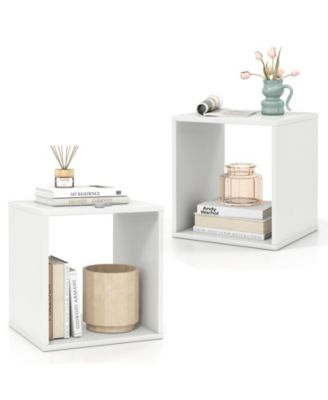 Cube Storage Organizer Set of 2 for Living Room Bedroom Study