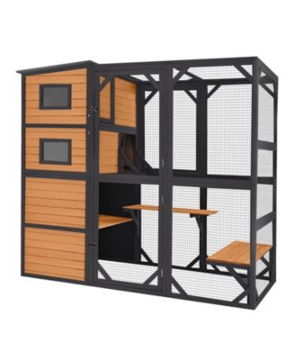 Outdoor Cat Enclosure Waterproof Large Pet Enclosure
