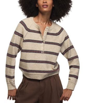 Women's Cloud Soft Striped Crewneck Sweater