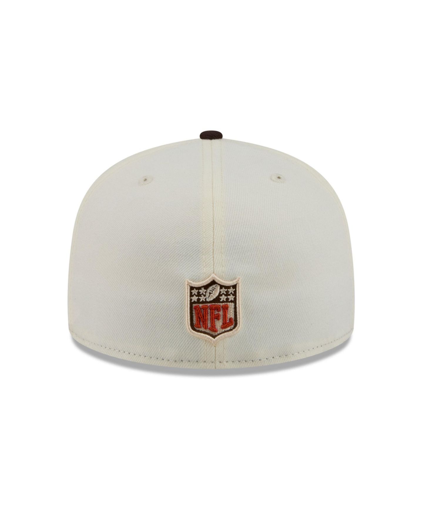 Мужская кепка New Era Cream/Brown Seattle Arizona Cardinals Spice 59FIFTY Fitted Hat — фото 5