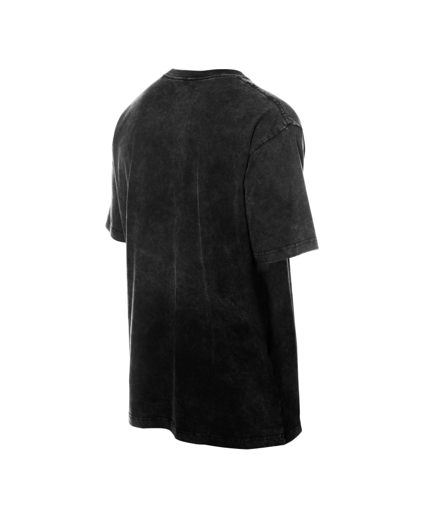 Мужская футболка New Era Black Cleveland Cavaliers Oversized Throwback Collection Mineral Wash — фото 2