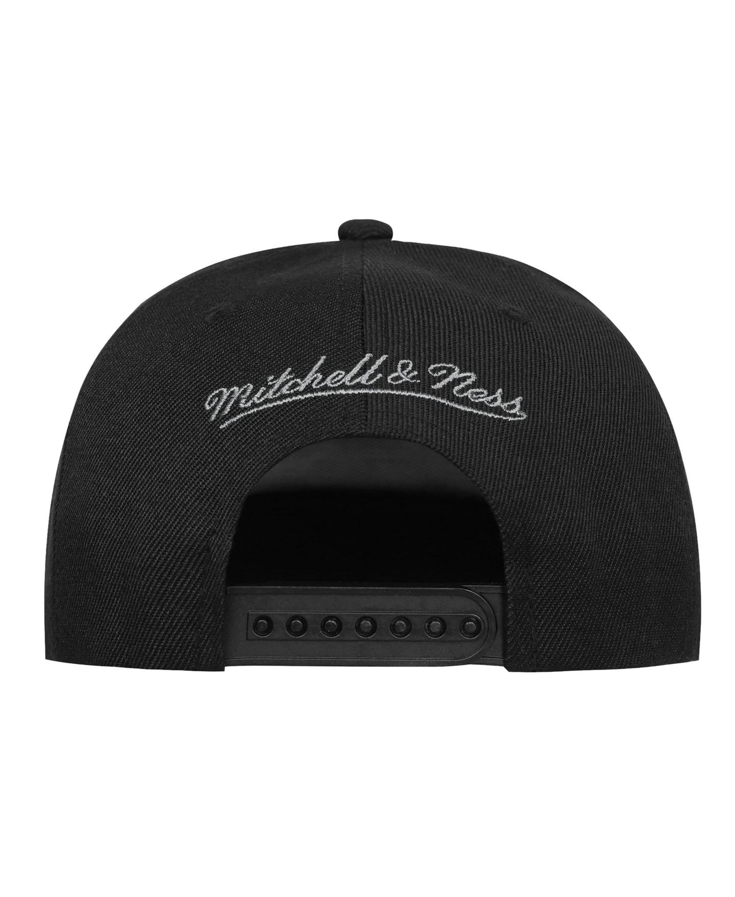 Детская кепка Mitchell & Ness Black Minnesota Timberwolves 404 Club Camo Pro Pinch Snapback Hat — фото 2