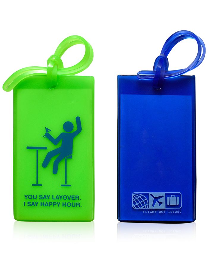 Flight 001 Luggage Tag Set Macy s