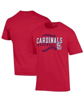 Men's Red St. Louis Cardinals Baseball T-Shirt