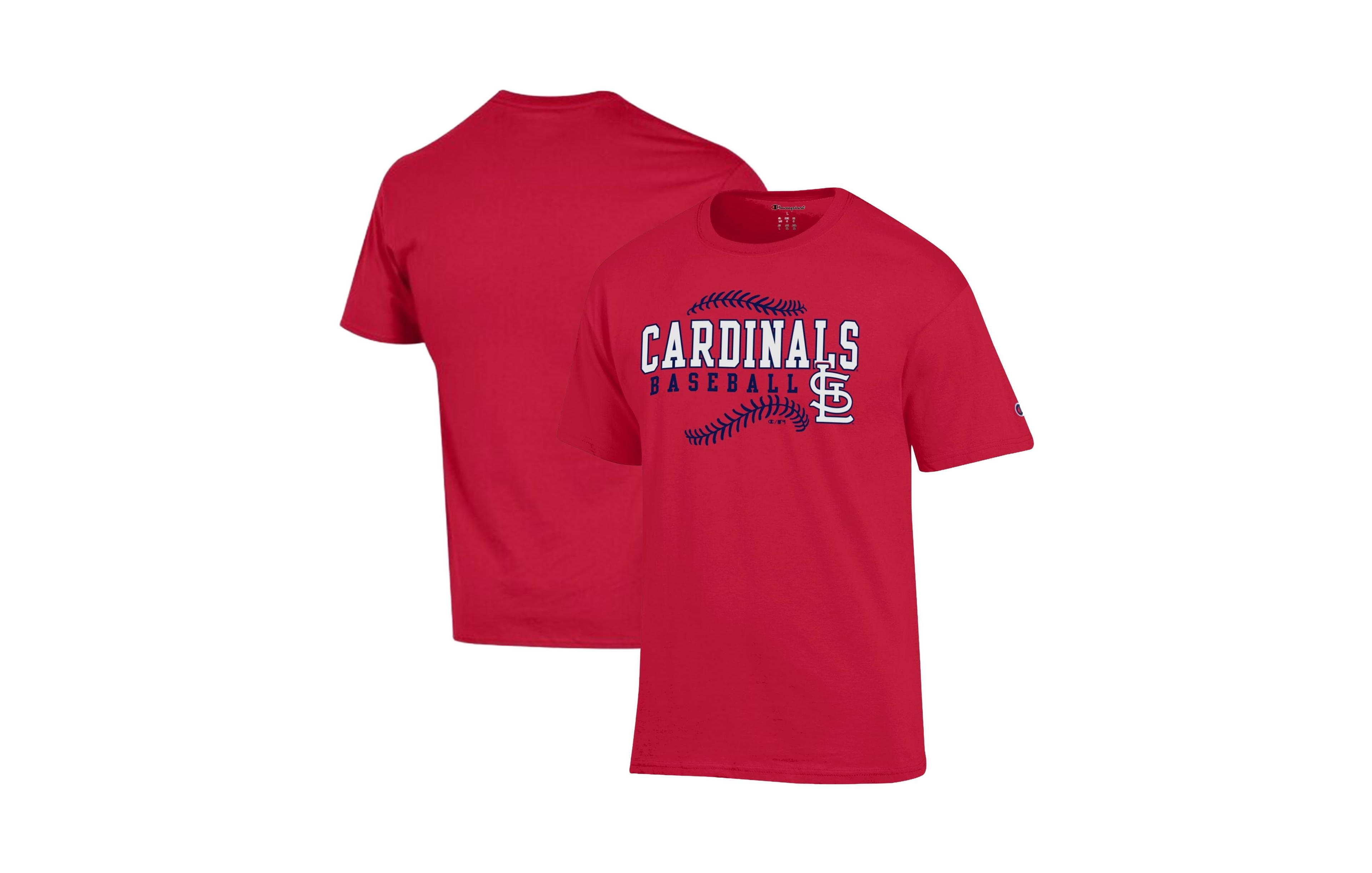 Champion Men's Red St. Louis Cardinals Baseball T-Shirt