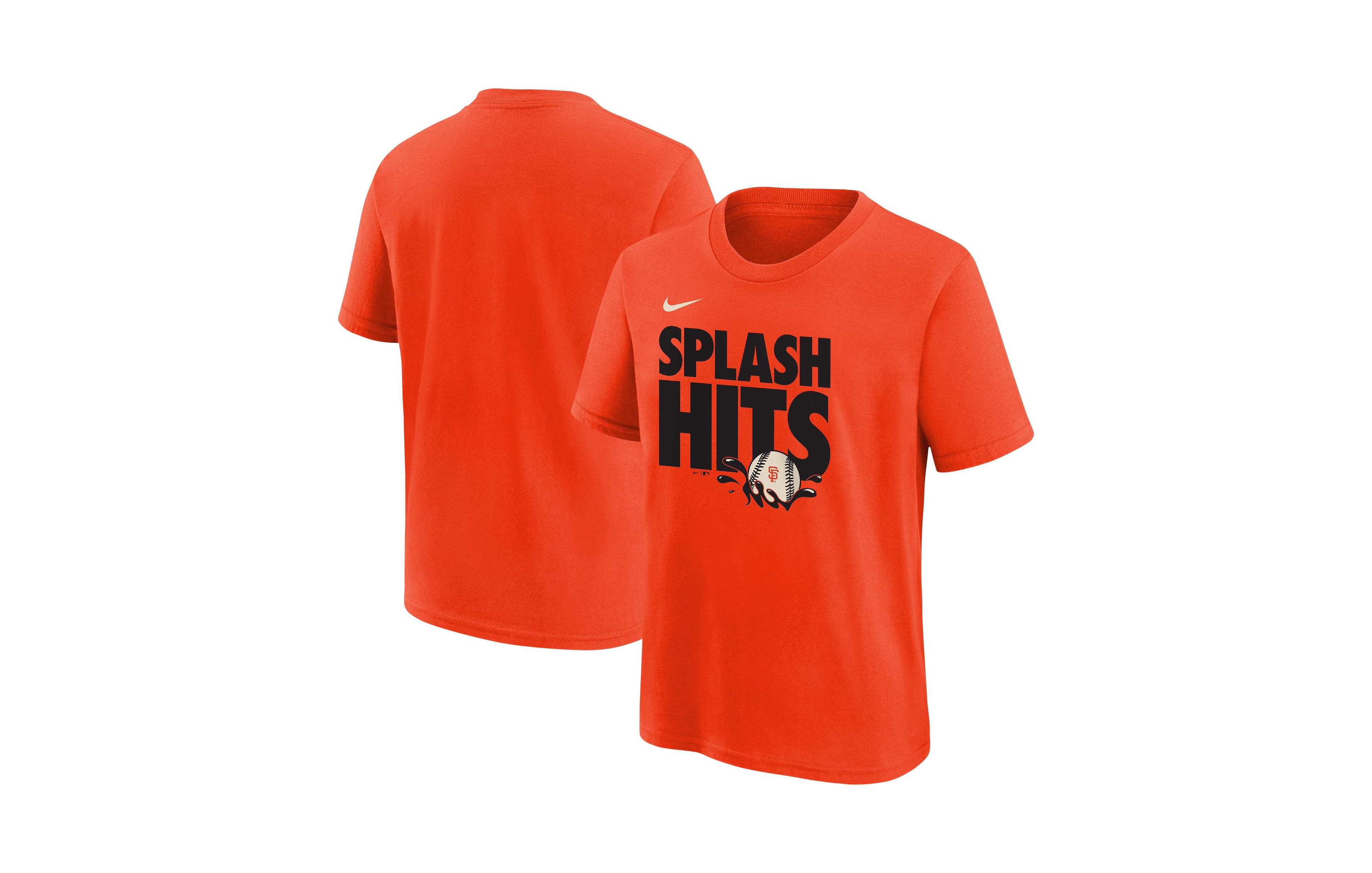 Nike Big Boys' and Girls' Orange San Francisco Giants Hometown Collection T-Shirt