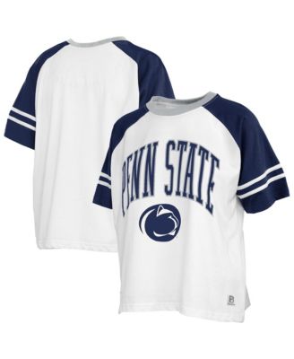 Women's  White Penn State Nittany Lions Sky Colorblock T-Shirt
