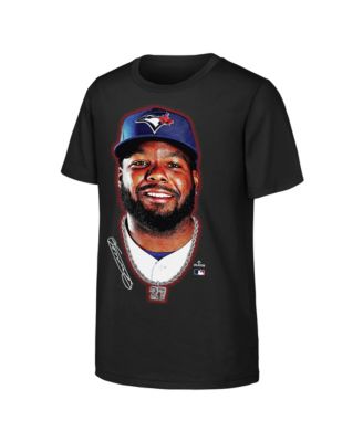 Big Boys and Girls Vladimir Guerrero Jr. Black Toronto Blue Jays Headliner T-Shirt