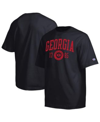 Men's Black Georgia Bulldogs Established Tradition Heavyweight T-Shirt