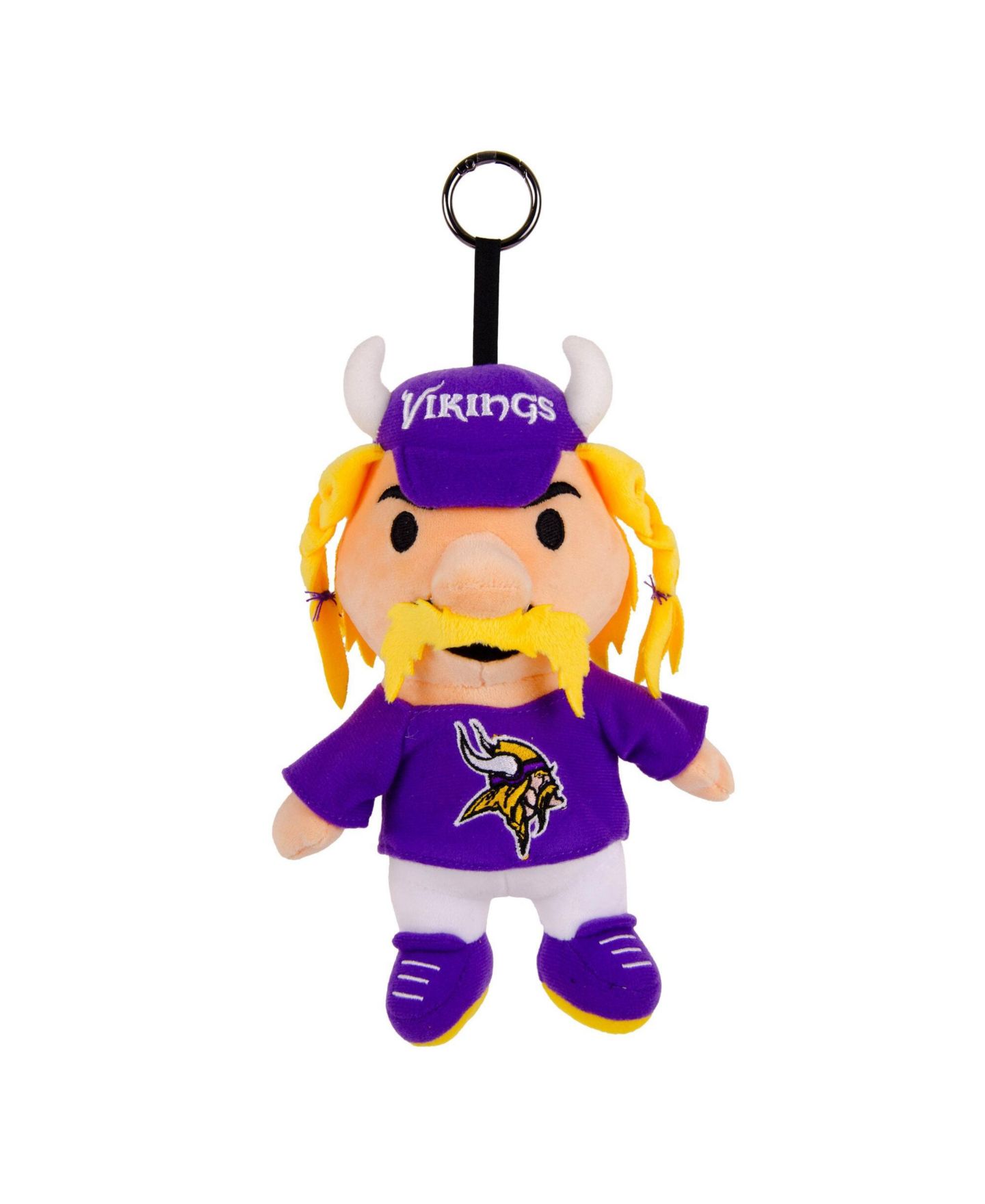 Женский брелок Logo Brands Minnesota Vikings Huddle Buddy Bag Charm — фото 1