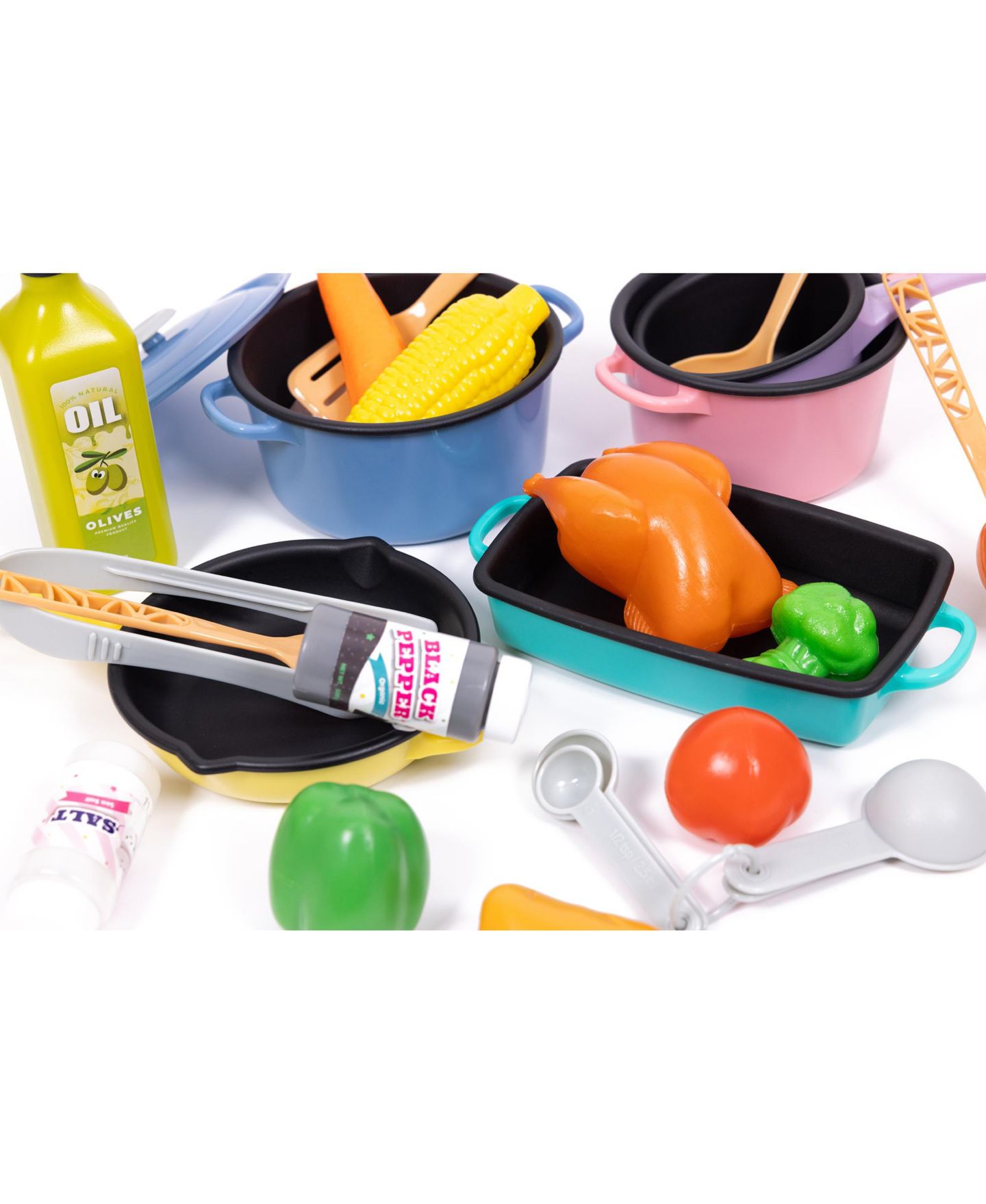 Детский игровой набор NurtureNature Imaginative Minds Cooking 27-Piece Playset, Ages 3+ — фото 6