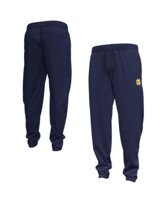 Men's Navy Notre Dame Fighting Irish 2026 Sideline Unstoppable Fleece Pants