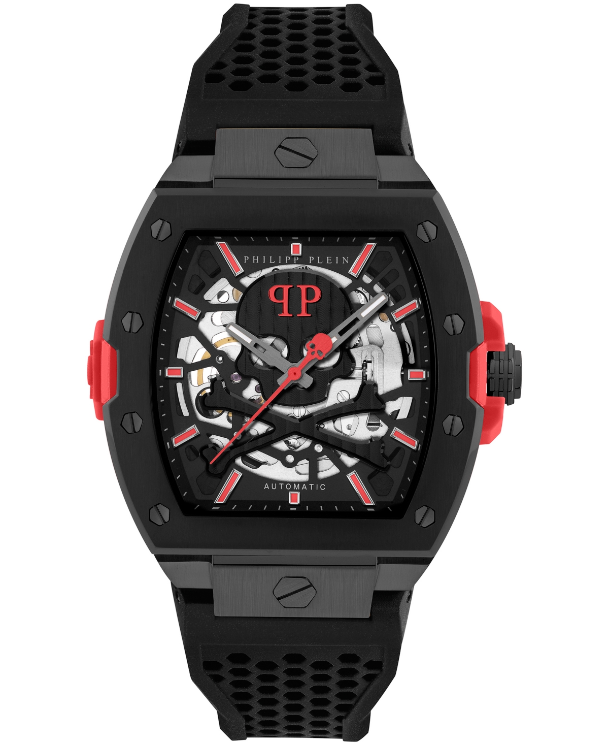 Philipp Plein Men's The Keleton 2.0 Ip Black Stainless Steel Bracelet Watch, 44mm